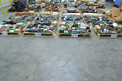 8 PALLETS OF ASSORTED CONTROLS, PUSH BUTTONS, SWITCHES, HONEYWELL, RELIANCE ELECTRIC, ALLEN BRADLEY
