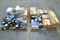 2 PALLETS OF ASSORTED INSTRUMENTATION UNITS, TRANSMITTERS, FLOW METERS, FOXBORO, MICRO MOTION, BTG