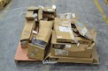 1 PALLET OF ASSORTED CATERPILLAR CAT TRUCK TRACTOR POWER TRANSMISSION PARTS, ADAPTERS, PINS, FILTERS