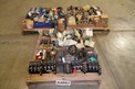3 PALLETS OF ASSORTED ELECTRICAL EQUIPMENT, SWITCHES, WIRING, MODULES, CIRCUIT BOARDS, SENSORS