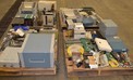 4 PALLETS OF ASSORTED ELECTRICAL, CONTROLLERS, PCBS, TRANSFORMERS, TEST EQUIPMENT