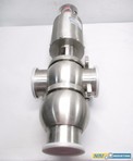 NEW WAUKESHA W62CT 4 IN STAINLESS DIVERT VALVE