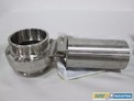 NEW ALFA LAVAL 174C0847/17C0410 SANITARY STAINLESS 6IN BUTTERFLY VALVE