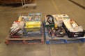 2 PALLETS OF MACHINE SHOP EQUIPMENT, HAND TOOLS, INGERSOLL, RAND, ESAB