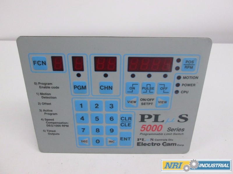 ELECTRO CAM PS-5034-10-032 PLUS 5000 PROGRAMMABLE LIMIT SWITCH
