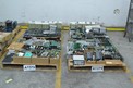 4 PALLETS OF ASSORTED CONTROLS MODULES, RELAYS, CONTROLLERS, HONEYWELL,