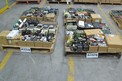 4 PALLETS OF ASSORTED CONTROLS MODULES, RELAYS, CONTROLLERS, ALLEN BRADLEY, HONEYWELL,