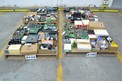 4 PALLETS OF ASSORTED CONTROLS MODULES, RELAYS, CONTROLLERS, HONEYWELL, ALLEN BRADLEY, ABB