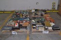 4 PALLETS OF ASSORTED CONTROLS MODULES, RELAYS, CONTROLLERS, HONEYWELL, ALLEN BRADLEY,