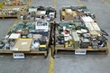 4 PALLETS OF ASSORTED CONTROLS MODULES, RELAYS, CONTROLLERS, HONEYWELL, ALLEN BRADLEY,