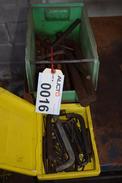 LOT OF LARGE ALLEN KEYS