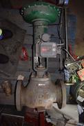 FISHER EWD-657 6 X 4 INCHES STEEL CONTROL VALVE DVC 6010 POSITIONER WCC CL300