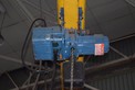 DEMAG I TON 460 V ELECTRIC HOIST WITH TRACK DSK 3 D01