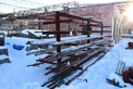 STEEL RACK 18 X 7 X 8 FEETWITH STEEL PIPING
