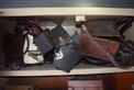 CONTENTS OF CABINET TEST EQUIPMENT METERS RECORDERS