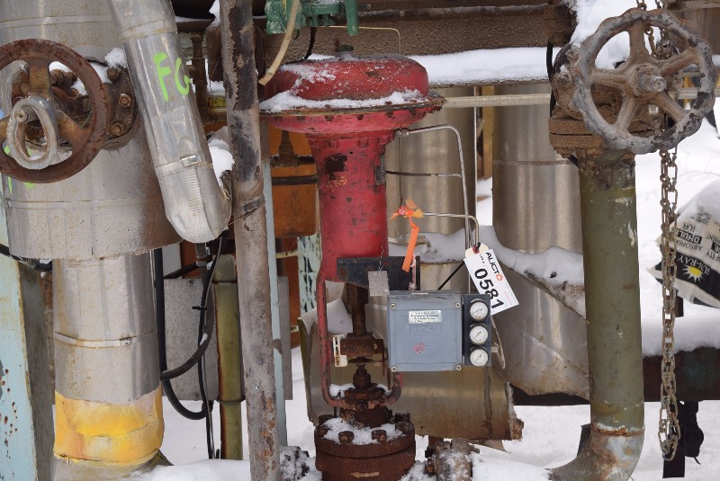 FISHER 667-ET STEEL CONTROL VALVE 4 INCH For Sale | Aucto