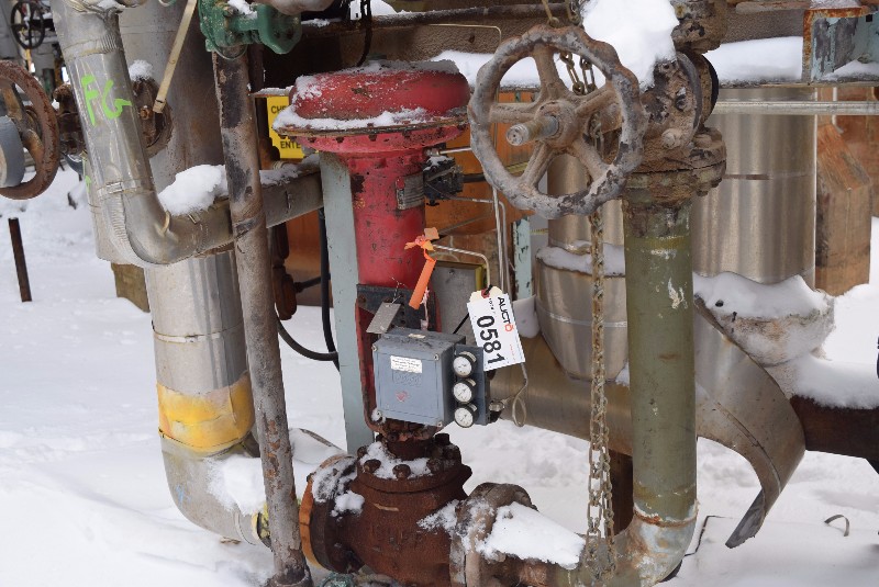 FISHER 667-ET STEEL CONTROL VALVE 4 INCH For Sale | Aucto