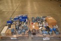 2 PALLETS OF ASSORTED INSTRUMENTATION UNITS, TRANSMITTERS, FLOW METERS, ROSEMOUNT, FOXBORO, FISHER