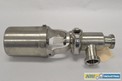 WAUKESHA CHERRY BURRELL 2 WAY 1-1/2IN BS DIVERT 2 IN PNEUMATIC STAINLESS TRI-CLAMP VALVE