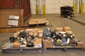 2 PALLETS OF ASSORTED BRAKES, CLUTCHES, ABB, DODGE, NEXEN, HORTON, BOSTON GEAR