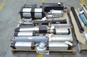 2 PALLETS OF ASSORTED PNEUMATIC CYLINDERS, PARKER, FESTO, NORGREN, BIMBA, SMC