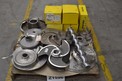 1 PALLET OF ASSORTED PUMP PARTS, IMPELLERS, SEALS, CASINGS, ALLIS CHALMERS, MOYNO, TRI CLOVER