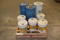 1 PALLET OF ASSORTED LUBRICANTS & GREASE, JAX, MANTEK, KEYSTONE