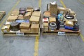 2 PALLETS OF ASSORTED POWER TRANSMISSIONS, COUPLINGS, SPROCKETS, HUBS, FALK, MARTIN, BROWNING
