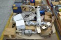 1 PALLET OF ASSORTED PUMP PARTS, IMPELLERS, CASINGS, MOYNO, JOHN CRANE, FLOWSERVE, ALLIS CHALMERS