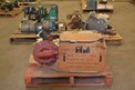 3 PALLETS OF PUMPS - ASSORTED TYPES INCLUDING VACUUM & CENTRIFUGAL - ABB GAST WEBTROL