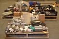 3 PALLETS OF VALVE REPLACEMENT PARTS, STEMS, ACTUATORS, POSITIONERS - FISHER TRI CLOVER