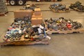 3 PALLETS OF ASSORTED VALVES, CASHCO, ROCKWELL EDWARD, CONVAL, VELAN