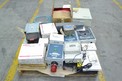 1 PALLET OF ASSORTED ELECTRONICS, CONTROLLERS, MODULES, MONITORS, FOXBORO, HONEYWELL, BANNER