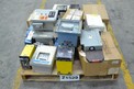 1 PALLET OF ASSORTED ELECTRONICS, CONTROLLERS, MODULES, ANALYZERS, FOXBORO, ALLEN BRADLEY, ROSEMOUNT