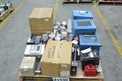 1 PALLET OF ASSORTED ELECTRONICS, CONTROLLERS, MODULES, RELAYS, ALLEN BRADLEY, GENERAL ELECTRIC