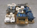 1 PALLET OF ASSORTED AC / DCMOTORS, SEW, BALDOR, US MOTORS