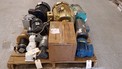 1 PALLET OF ASSORTED AC / DC MOTORS 0.33 HP TO 15 HP, BALDOR, WEG, MARATHON,