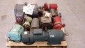 1 PALLET OF ASSORTED AC / DC MOTORS 0.33 HP TO 15 HP, US MOTOR, GE, WEG, SEW