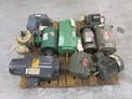 1 PALLET OF ASSORTED AC / DC MOTORS, SEW, EATON, GE, WEG
