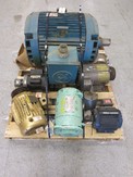 1 PALLET OF AC / DC MOTORS BALDOR GEN ELEC RELIANCE