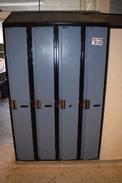 LOT OF 8 STUDENT LOCKERS