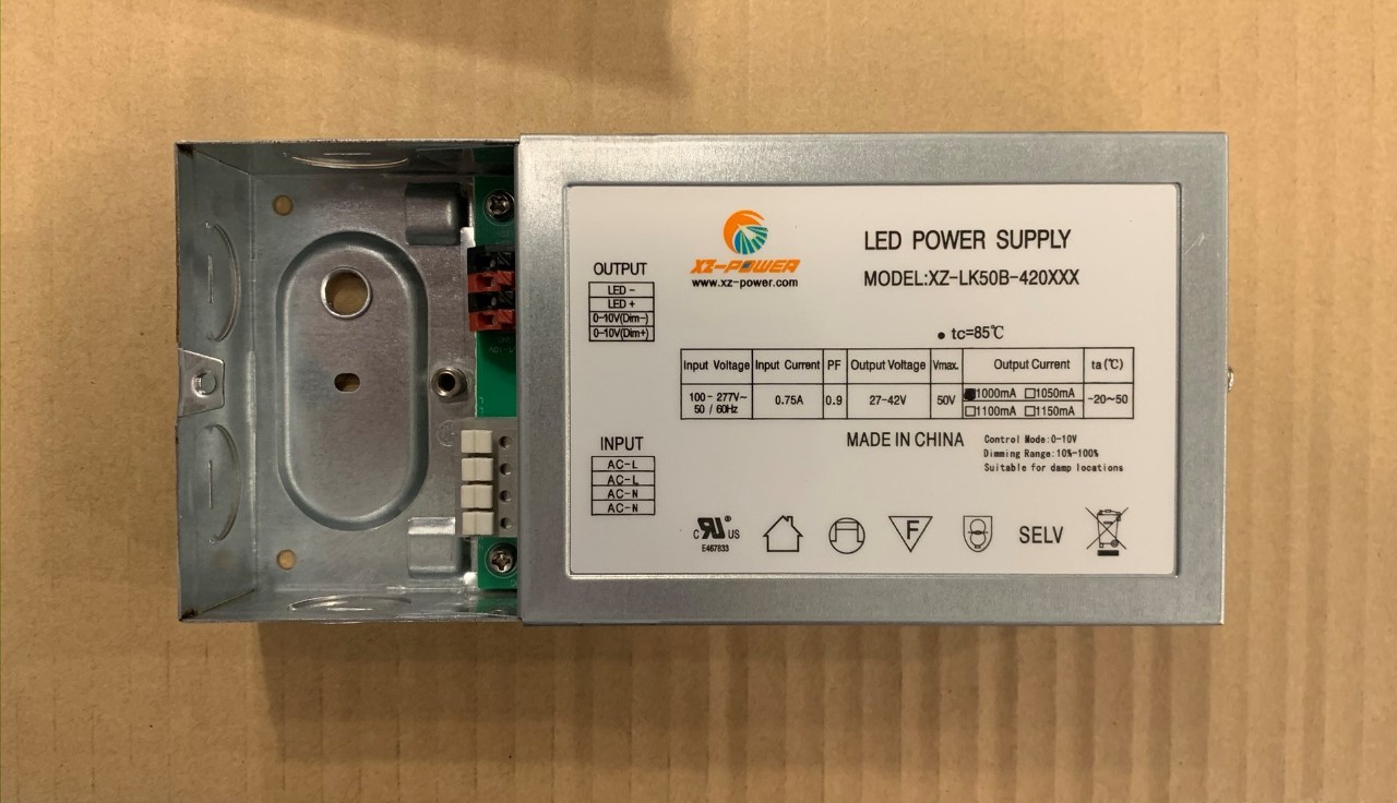 New - Lot of 480 pieces - XZ LK50B 50W 120-277V Flat Panel