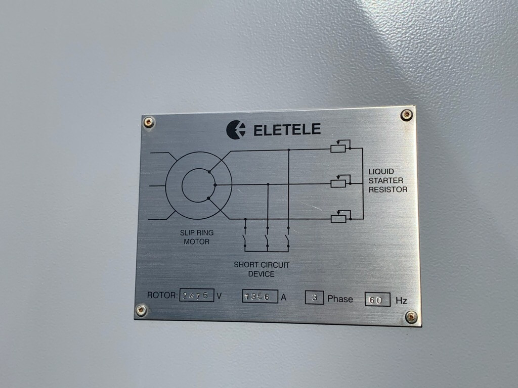 ELETELE Liquid Rheostat, 7500 HP Model ELI-6S, New Surplus For Sale | Aucto