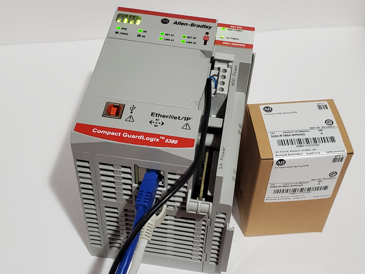 Allen Bradley CompactLogix 5069-L306ERMS2 Plus Brand new 5069