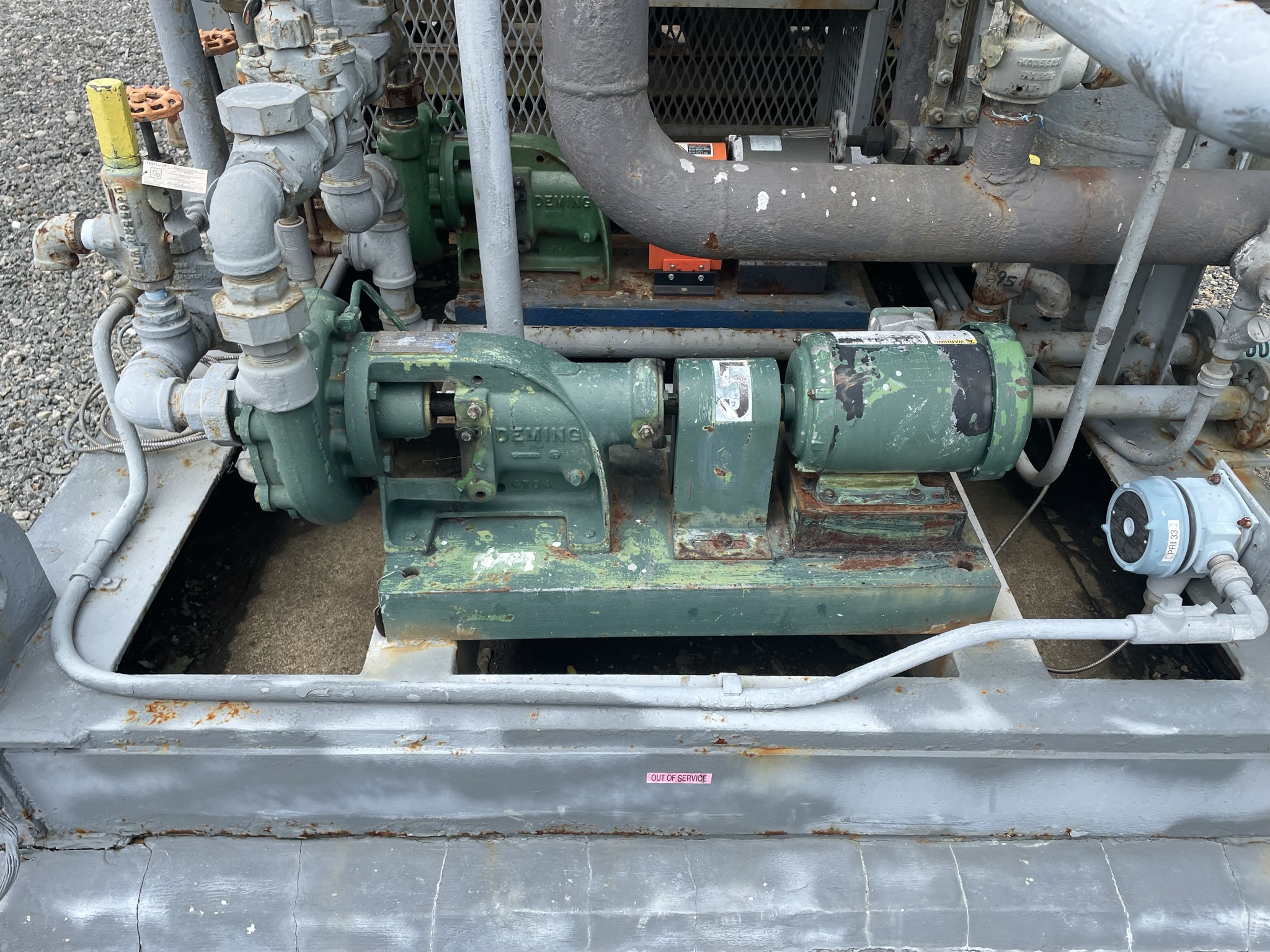 QTY 2 1970 AirXChangers Inc BoilOff Gas Compressors and FinFan Cooler