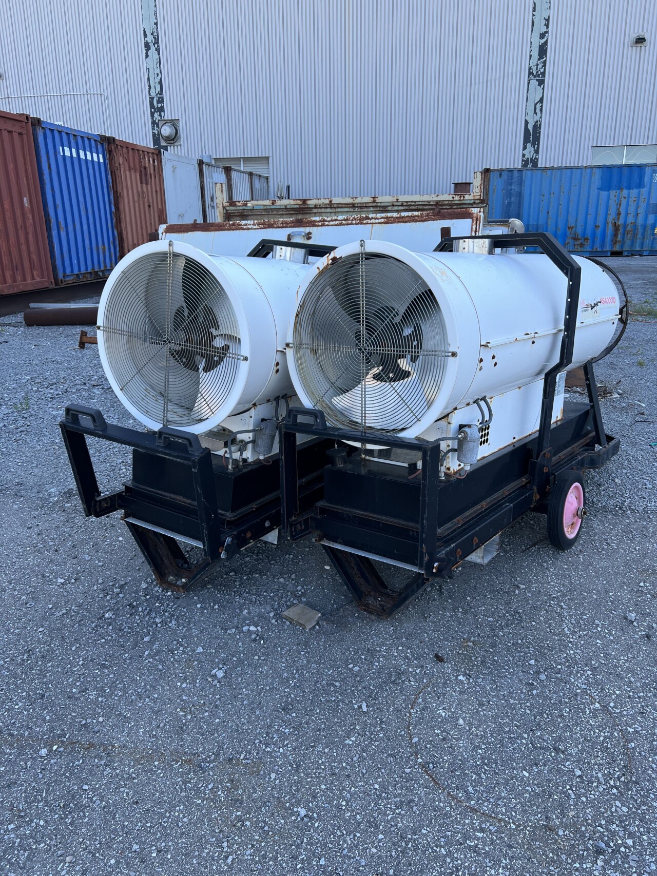 Buy Lot of 2 2011 HeatStar HS4000ID High-Output Indirect Forced Air Heater  Lot #282 on the Aucto Marketplace