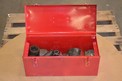 LOT OF ASSORTED STANDARD SOCKETS WITH TOOLBOX