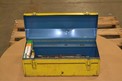 LOT OF ASSORTED HAND TOOLS WITH TOOLBOX