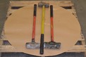 LOT OF 3 SLEDGEHAMMERS, VARIOUS SIZES