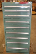 9 DRAWER TOOLBOX WITH CONTENTS
